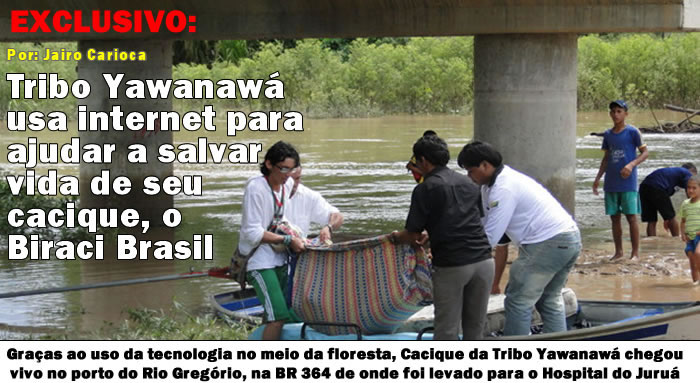 Tribo do Gregório usa internet para salvar vidas no meio da floresta amazônica