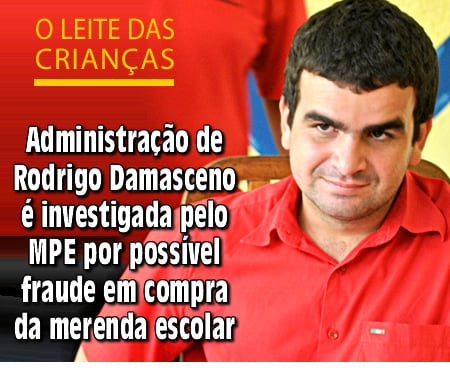 Administração de Rodrigo Damasceno, em Tarauacá, é investigada pelo MPE por possível fraude em compra da merenda escolar