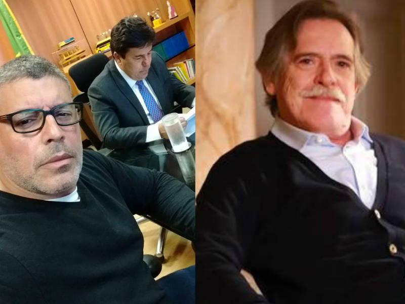 Alexandre Frota e José de Abreu brigaram nas redes sociais