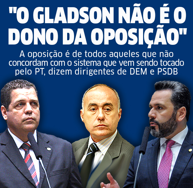 A oposição é de todos aqueles que não concordam com o sistema que vem sendo tocado pelo PT, dizem dirigentes de DEM e PSDB